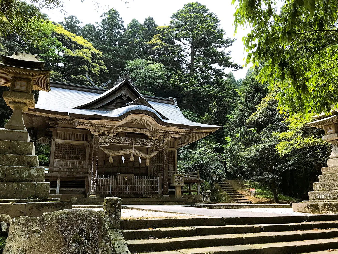 拝殿正面